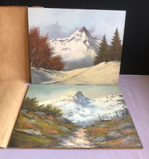 2 Original Oil Paintings on