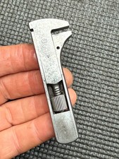 TINY VINTAGE ENGLISH JOSEPH LUCAS GIRDER MINOR ADJUSTABLE SPANNER WRENCH
