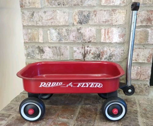 Vintage radio flyer red wagon - vintage,
