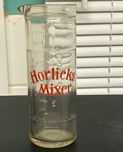 Horlicks glass mixer measuring - horlicks,
