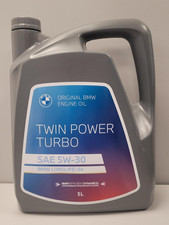 Genuine BMW LL04 5W-30 Twin Power Turbo Synthetic Engine Oil 5 Litre 5L Bottle