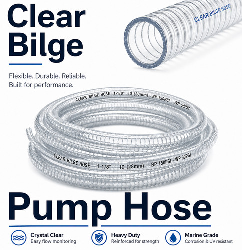 Clear bilge pump boat - bilge,