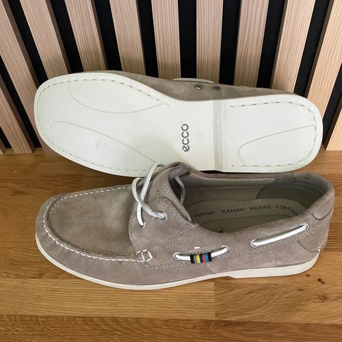 Ecco men suede boat shoes - suede,