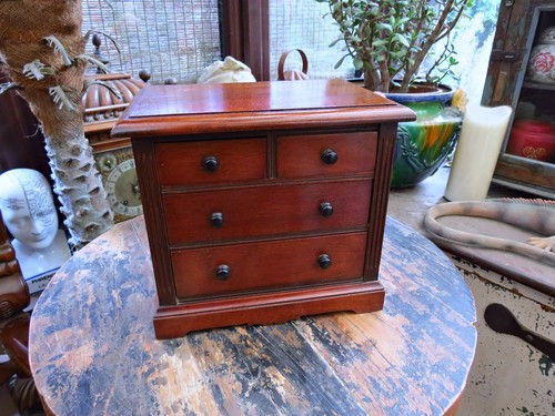 Small antique chest - small,