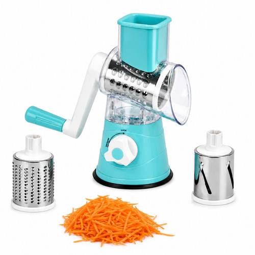 Rotary cheese grater - rotary, with
