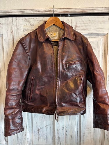 Aero leather jacket size - aero,