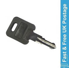 WD131 Caravan Door Lock Key West Alloy Tri Mark Motorhome Replacement Precut Key