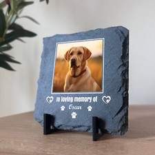 Dog Memorial Plaque Pet Loss