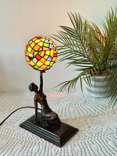 Vintage art deco style figural - art,