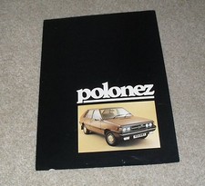 FSO Polonez Brochure 1980-1981