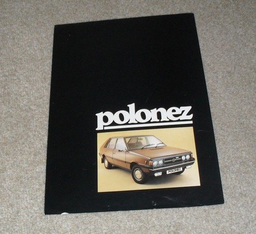 Fso polonez brochure - fso,
