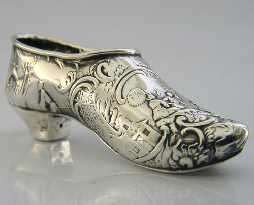 German sterling silver - silver, shoe