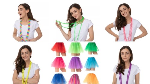 Neon adult tutu skirt - neon,