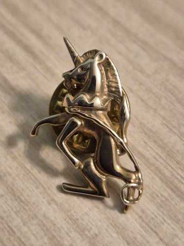 Ola gorie yellow gold - gold, unicorn