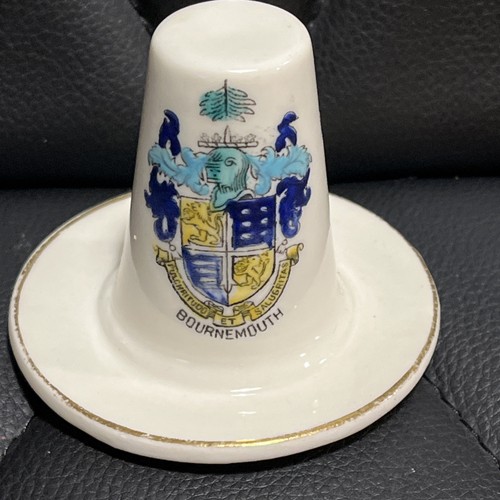 Bournemouth crested china - bournemouth,
