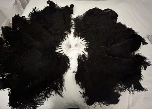 Pre loved vintage black - black, large