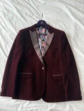 Moss Bros Crushed Red Velvet