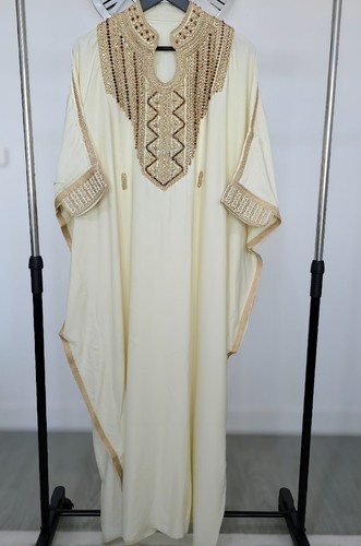 Morrocan kaftan with heavy - with,