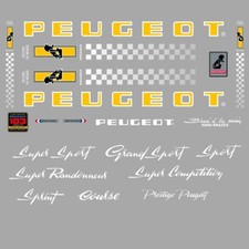 Peugeot PX10, PY10 Bicycle Stickers - Decals - Transfers - n.0355