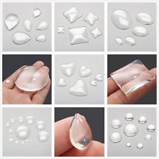 Multi-Shape Flat Back Glass