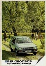 Peugeot 505 Estate & Family