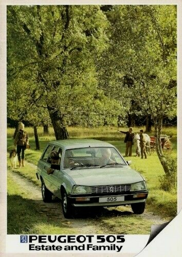 Peugeot 505 estate family - 505, &