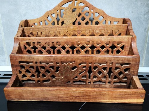 Three tier large carved - tier,