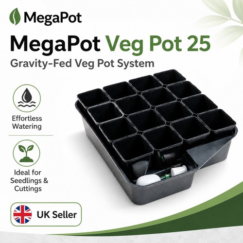 Megapot veg pot gravity - veg, fed
