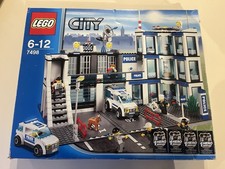 LEGO City Police Station 7498 (Retired Set) with original box and instructions