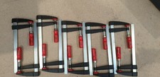 Bessey  LM25/5 Die Cast Screw Clamp 250/80 Ten Pack RRP £182.28