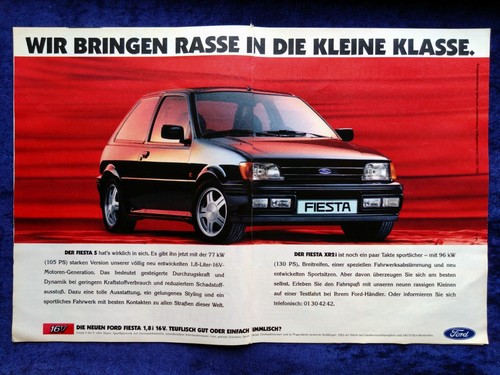 Ford fiesta original - s/xr, 2,