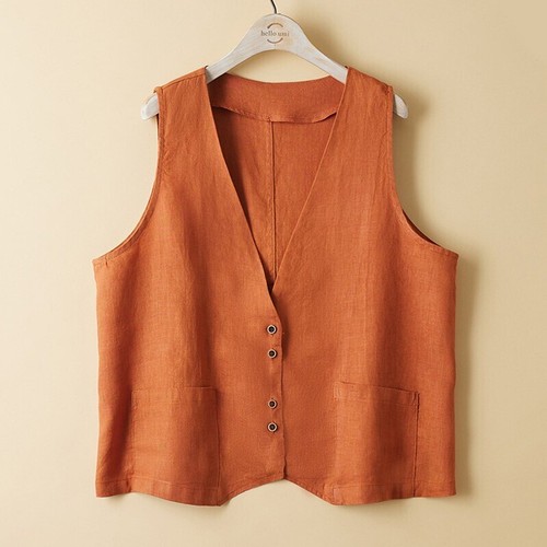 Ladies waistcoat casual tank - ,