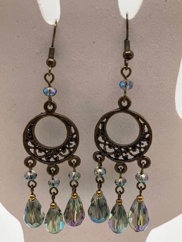 Fashion jewelry brass teardrop - brass,