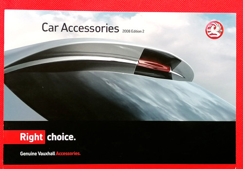 2008 vauxhall car accessories - vauxhall,