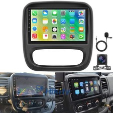 Android 15 Car Stereo Radio For Vauxhall Vivaro B 2014-2019 GPS Sat Nav WiFi DSP