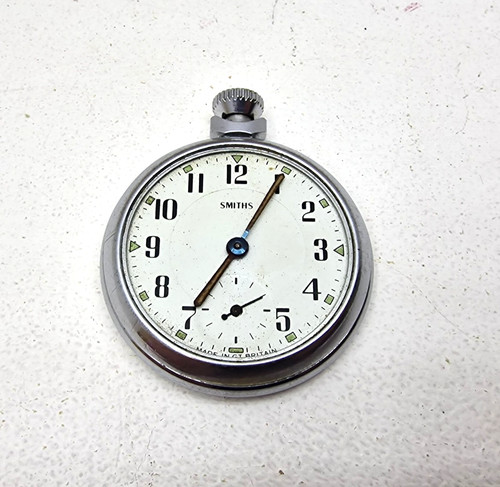 Vintage smiths pocket watch - vintage,