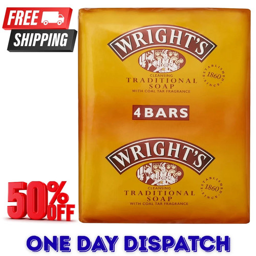 Wright coal tar soap 4 - coal,
