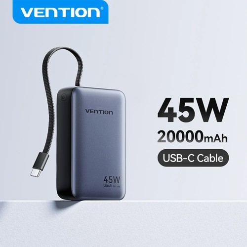 Power bank 20000mah - power, 45w