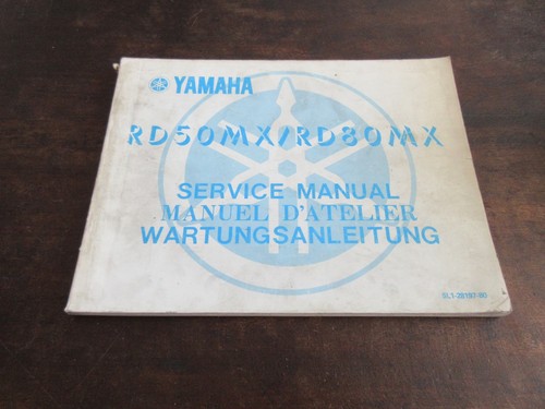 Yamaha rd50mx rd80mx 1981 - rd50mx,