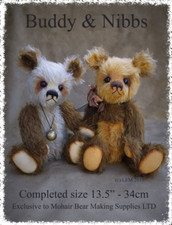 OOAK Mohair Teddy Bear Sewing