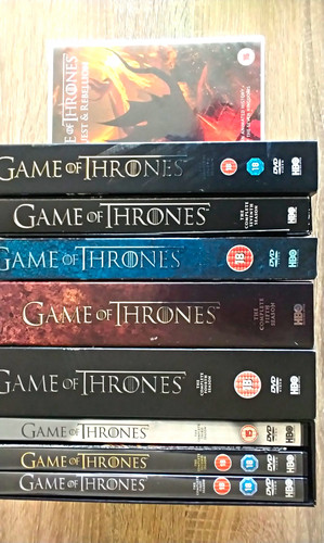 Hbo game thrones dvd box - game,