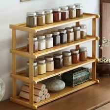 Wooden Multi-Tier Desktop