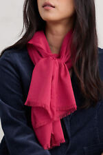 Seasalt Women's Scarf - pink Vitality Organic Cotton Blend Scarf - Pink Rose