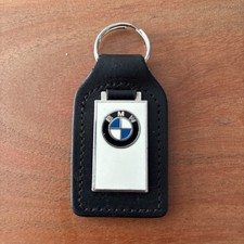 Vintage BMW Key Ring Green Bower BMW Wales 1980s/1990s