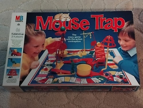 Vintage mouse trap board - mouse,