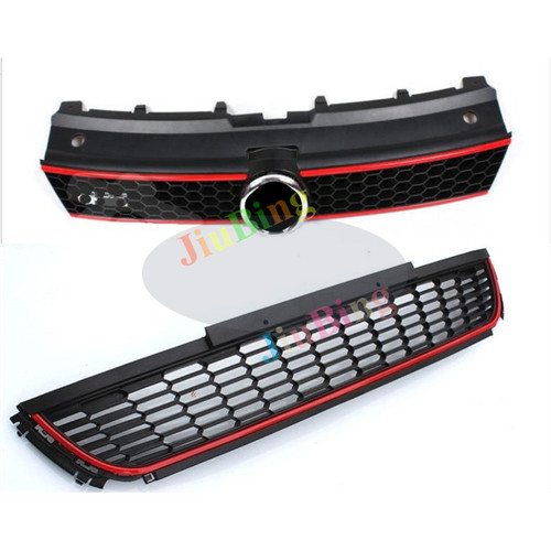 Front bumper upper grill lower - upper, grill+lower