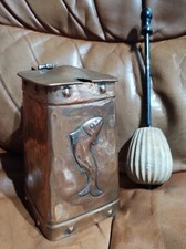 Rare Cape Cod Antique Fire Lighter Newlyn Copper Arts & Crafts 1916