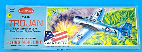 Guillow 28d trojan - guillow's, t-28d