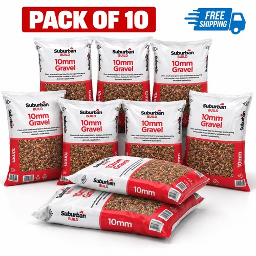 10mm pea shingle gravel - 10mm,