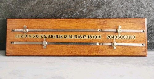 Vintage wooden metal snooker - wooden,